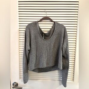 Free People Grey Sweater